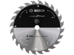 Bosch Pilový kotouč pro aku pily; Standard for Wood 184x16x1, 6/1, 1x24T PROFESSIONAL