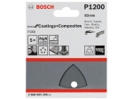 Bosch Brusný papír F355, balení 5 ks 93 mm, 1200 PROFESSIONAL