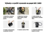 Karcher AKU vysavač na popel AD 2 set