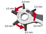 Wiha Revolverové děrovací kleště Professional 225 mm