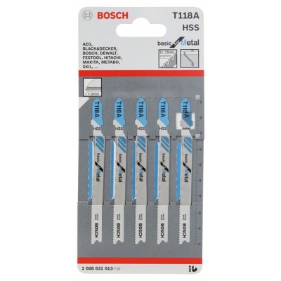 Bosch Pilový plátek do kmitací pily T 118 A Basic for Metal PROFESSIONAL