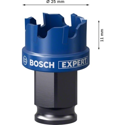 Bosch EXPERT děrovka Sheet Metal 25mm PROFESSIONAL