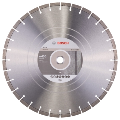 Bosch Diamantový dělicí kotouč Best for Concrete 450 x 25, 40 x 3, 6 x 12 mm PROFESSIONAL