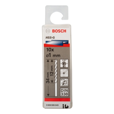 Bosch Vrták PRO Metal HSS-G do kovu se standardní délkou