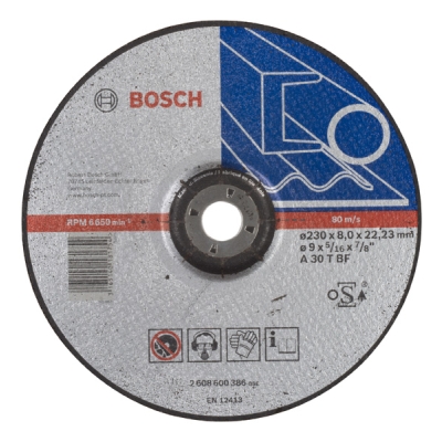 Bosch Hrubovací kotouč profilovaný Expert for Metal A 30 T BF, 230 mm, 8, 0 mm PROFESSIONAL