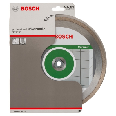 Bosch Diamantový dělicí kotouč Standard for Ceramic 230 x 22, 23 x 1, 6 x 7 mm PROFESSIONAL