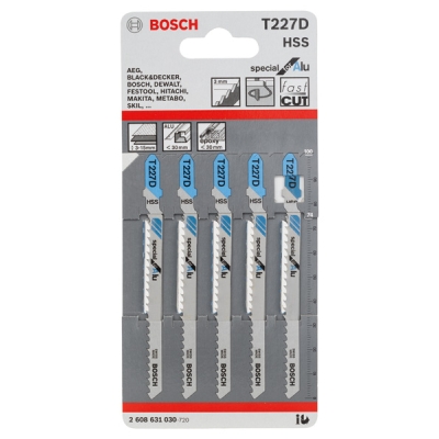 Bosch Pilový plátek do kmitací pily T 227 D Special for Alu PROFESSIONAL