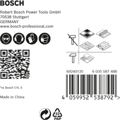 Bosch Sada vrtáků EXPERT HEX-9 Multi Construction