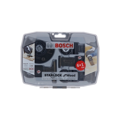 Bosch Sada RB Starlock pro práci se dřevem ACZ 85 EC; All 65 BSPB; AIZ 32 APB; AIZ 32 BSPB; AIZ 20 AB PROFESSIONAL