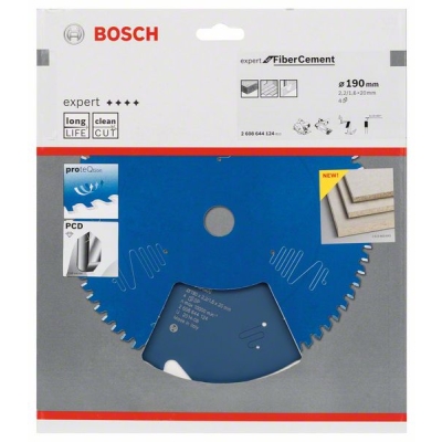 Bosch Pilový kotouč Expert for Fibre Cement 190 x 20 x 2, 2 mm, 4 PROFESSIONAL