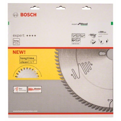 Bosch Pilový kotouč Expert for Wood 300 x 30 x 3, 2 mm, 60 PROFESSIONAL