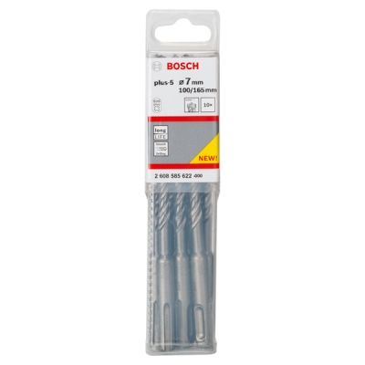 Bosch Vrták do kladiv SDS-plus-5 7 x 100 x 165 mm PROFESSIONAL