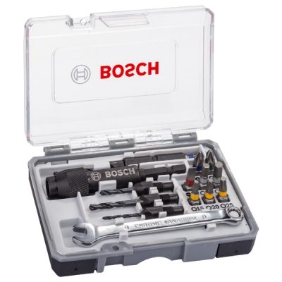 Bosch 20dílná sada šroubovacích bitů Drill&Drive PH2; PH2; PZ2; SL5; H4; H5; T15; T20; T25 PROFESSIONAL