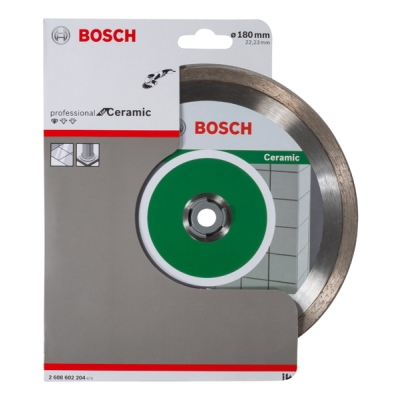 Bosch Diamantový dělicí kotouč Standard for Ceramic 180 x 22, 23 x 1, 6 x 7 mm PROFESSIONAL