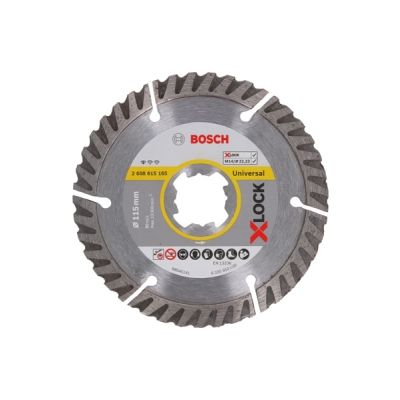 Bosch X-LOCK Diamantový řezný kotouč Standard for Universal, 115 x 22.23 x 2 x 10 mm PROFESSIONAL