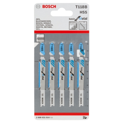 Bosch Pilový plátek do kmitací pily T 118 B Basic for Metal PROFESSIONAL