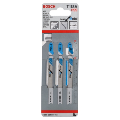 Bosch Pilový plátek do kmitací pily T 118 A Basic for Metal PROFESSIONAL