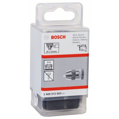 Bosch Rychloupínací sklíčidla do 13 mm 1-13 mm, B 16 PROFESSIONAL