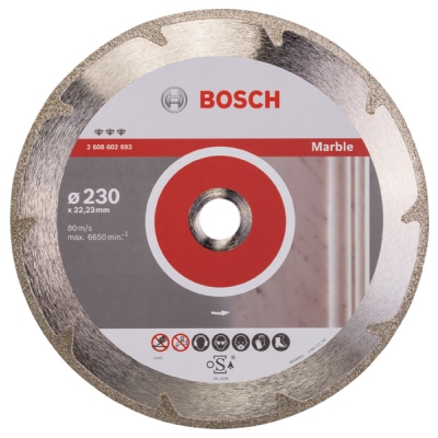 Bosch Diamantový dělicí kotouč Best for Marble 230 x 22, 23 x 2, 2 x 3 mm PROFESSIONAL