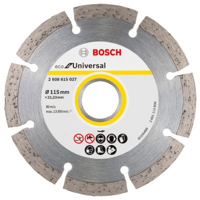 Bosch Diamantový dělicí kotouč ECO For Universal 115x22.23x2.0x7mm PROFESSIONAL