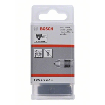 Bosch Rychloupínací sklíčidla do 13 mm 1-13 mm, 1/2" 20 PROFESSIONAL