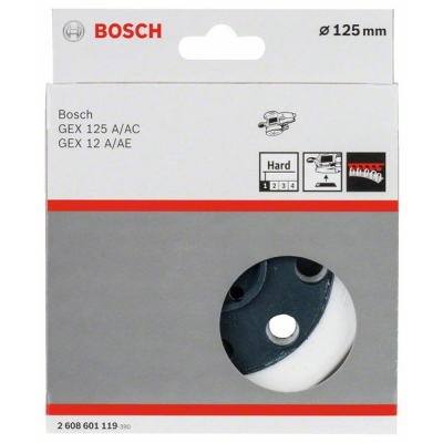 Bosch Brusné talíře tvrdé, 125 mm PROFESSIONAL