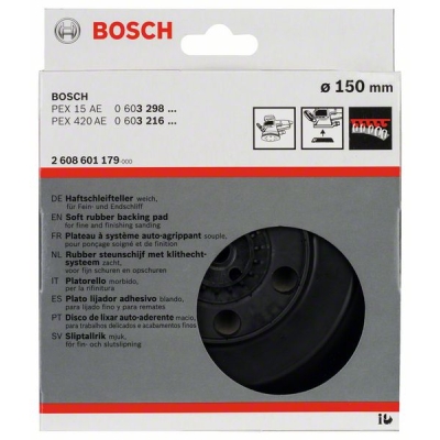 Bosch Brusné talíře měkké, 150 mm PROFESSIONAL