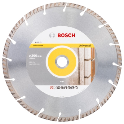 Bosch Diamantový dělicí kotouč Standard for Universal 300 × 25, 4 300x25.4x3.3x10mm PROFESSIONAL