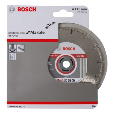 Bosch Diamantový dělicí kotouč Standard for Marble 115 x 22, 23 x 2, 2 x 3 mm PROFESSIONAL