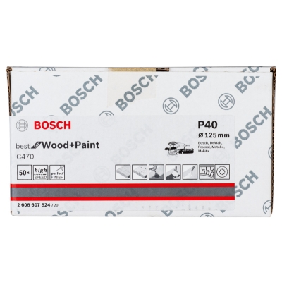 Bosch Brusný papír C470, balení 50 ks PROFESSIONAL