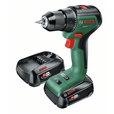 Bosch UniversalDrill 18V-60 (2x 2,0Ah) + AL18V-20