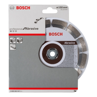 Bosch Diamantový dělicí kotouč Standard for Abrasive 150 x 22, 23 x 2 x 10 mm PROFESSIONAL