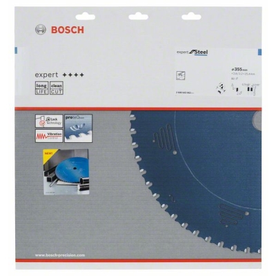 Bosch Pilový kotouč do okružních pil Expert for Steel 355 x 25, 4 x 2, 6 mm, 80 PROFESSIONAL