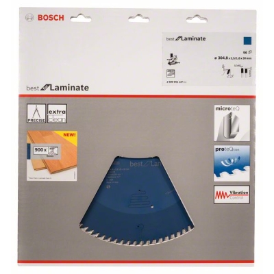 Bosch Pilový kotouč do okružních pil Best for Laminate 305 x 30 x 2, 5 mm, 96 PROFESSIONAL