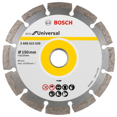 Bosch Diamantový dělicí kotouč ECO For Universal 150x22.23x2.1x7 PROFESSIONAL