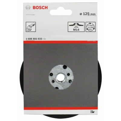 Bosch Opěrný talíř Standard M14 125 mm 125 mm, 12 500 ot/min PROFESSIONAL