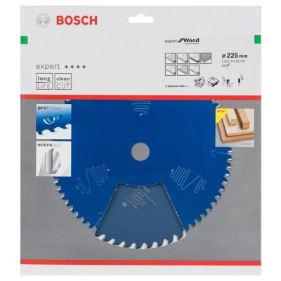 Bosch Pilový kotouč Expert for Wood 225 x 30 x 2, 6 mm, 48 PROFESSIONAL