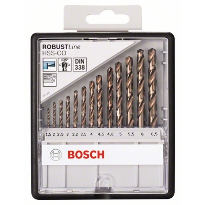 Bosch Sada vrtáků do kovu PRO Stainless Steel HSS-Co