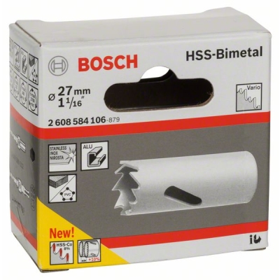 Bosch Děrovka HSS-bimetal pro standardní adaptér 27 mm, 1 1/16" PROFESSIONAL