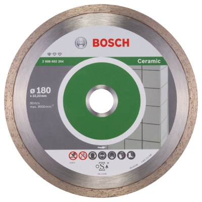 Bosch Diamantový dělicí kotouč Standard for Ceramic 180 x 22, 23 x 1, 6 x 7 mm PROFESSIONAL