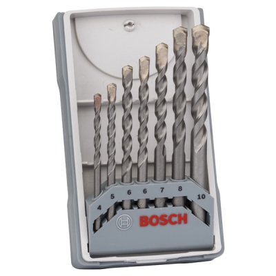 Bosch 7dílná sada vrtáků do betonu CYL-3 4; 5; 6; 6; 7; 8; 10 mm PROFESSIONAL