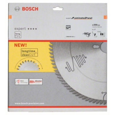 Bosch Pilový kotouč Expert for Laminated Panel 250 x 30 x 3, 2 mm, 80 PROFESSIONAL