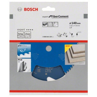 Bosch Pilový kotouč Expert for Fibre Cement 140 x 20 x 1, 8 mm, 4 PROFESSIONAL