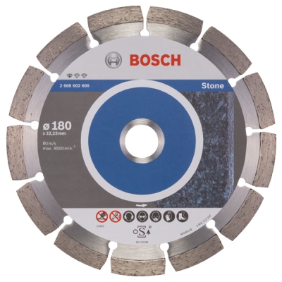 Bosch Diamantový dělicí kotouč Standard for Stone 180 x 22, 23 x 2 x 10 mm PROFESSIONAL