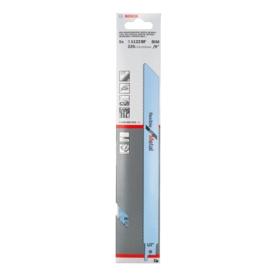 Bosch Pilový plátek do pily ocasky S 1122 BF Flexible for Metal PROFESSIONAL