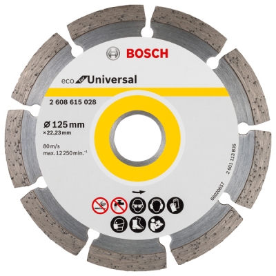 Bosch Diamantový dělicí kotouč ECO For Universal 125x22.23x2.0x7mm PROFESSIONAL