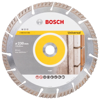 Bosch Diamantový dělicí kotouč Standard for Universal 230 × 22, 23 230x22.23x2.6x10mm PROFESSIONAL