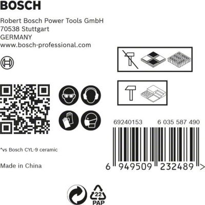 Bosch EXPERT 5ks HEX-9HardCeramic 5/6/8+CYL-3 6/6 PROFESSIONAL