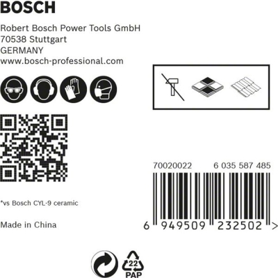 Bosch EXPERT HEX-9 HardCeramic 5mm bal. 5ks PROFESSIONAL