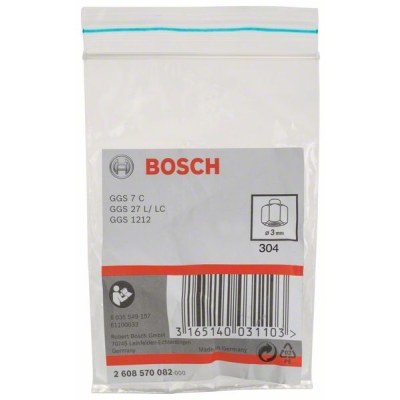 Bosch Kleštinové upínací pouzdro s upínací maticí 3 mm PROFESSIONAL